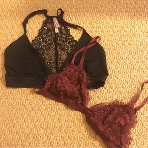 SOLD Bralette bundle